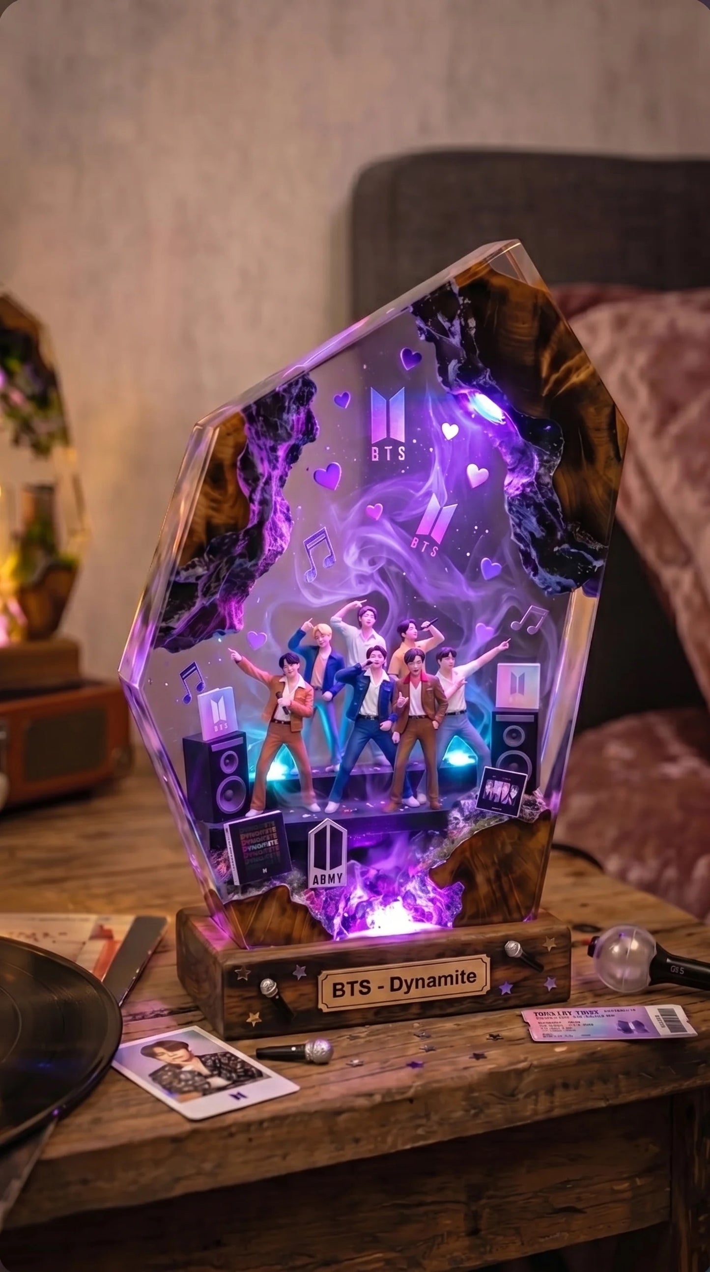 BTS Handmade Lamp
