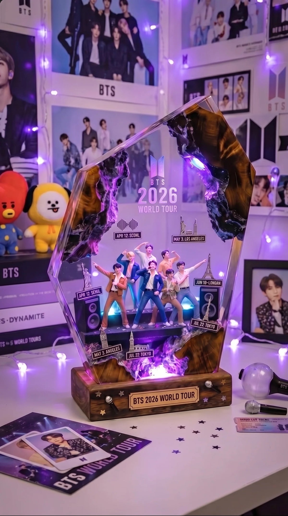 BTS Handmade Lamp