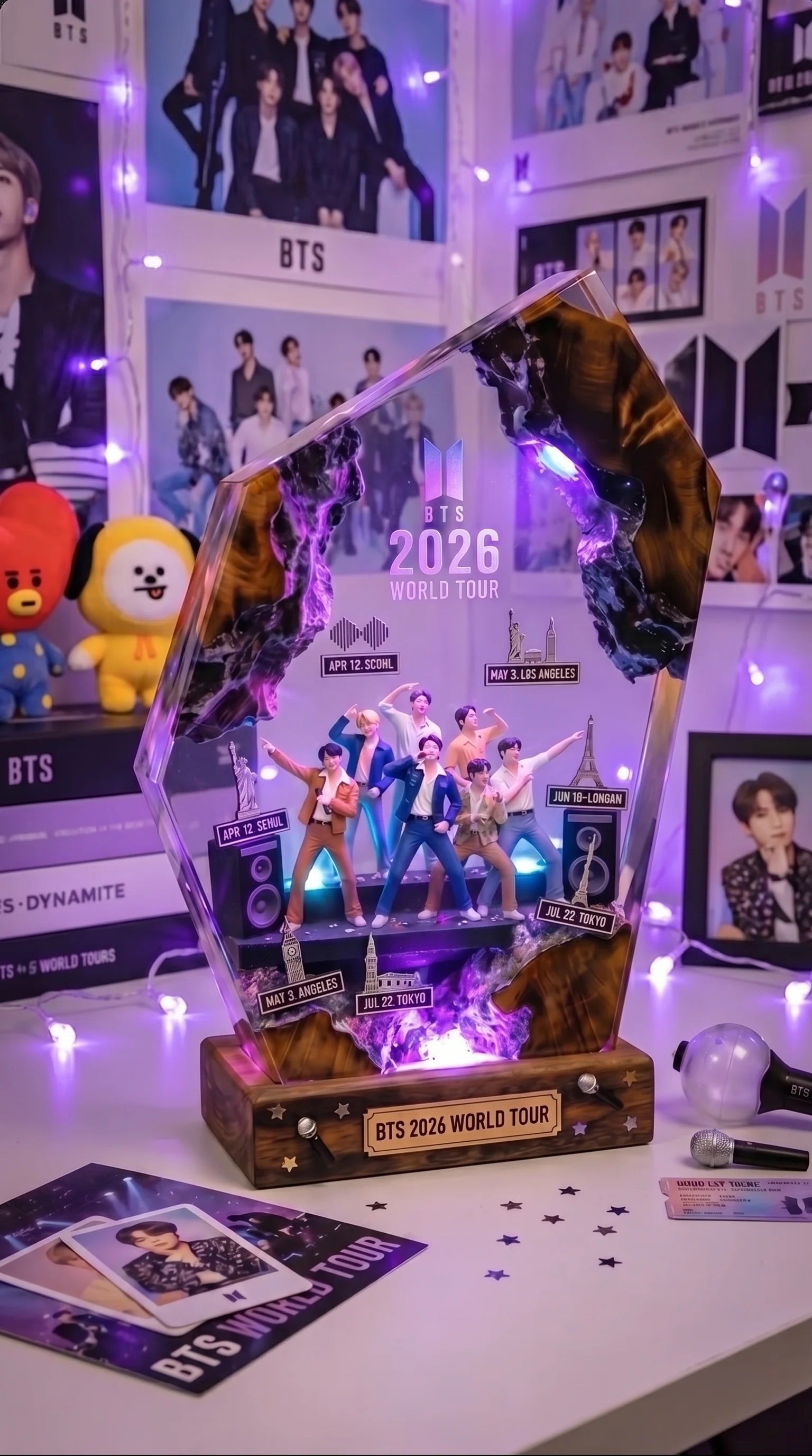 BTS Handmade Lamp