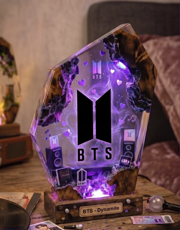 BTS Handmade Lamp
