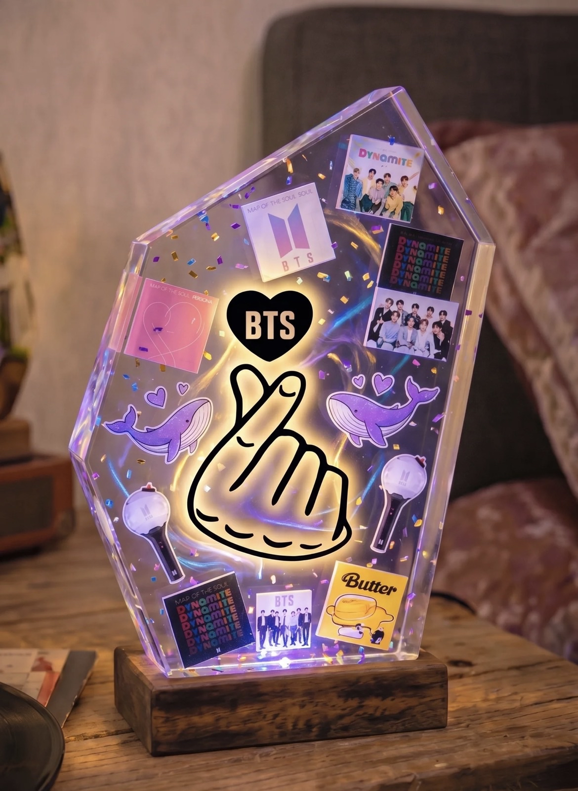 BTS Handmade Lamp